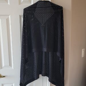Chico's Black Poncho